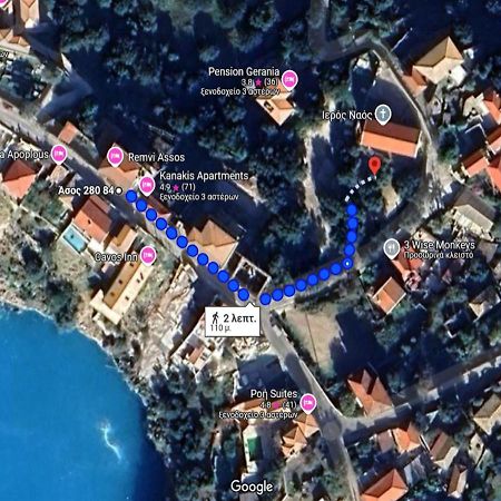 Remvi Apartments Assos Асос Экстерьер фото